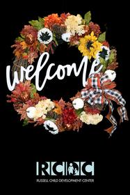Fall Welcome Wreath 187//280